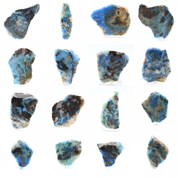 Azurite Malachite slice for mineral collection