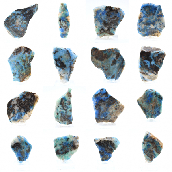 Azurite Malachite slice for mineral collection