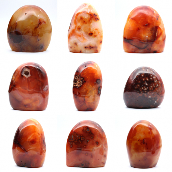 Polished Carnelian Small Piece - Decorative Mineral Specimen (Madagascar)