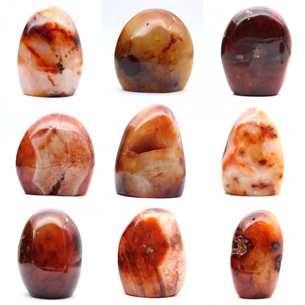 Polished Carnelian Small Piece - Decorative Mineral Specimen (Madagascar)