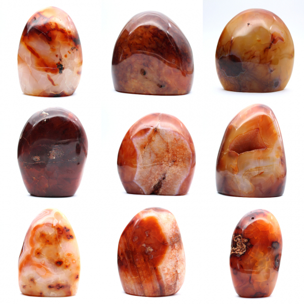 Polished Carnelian Small Piece - Decorative Mineral Specimen (Madagascar)