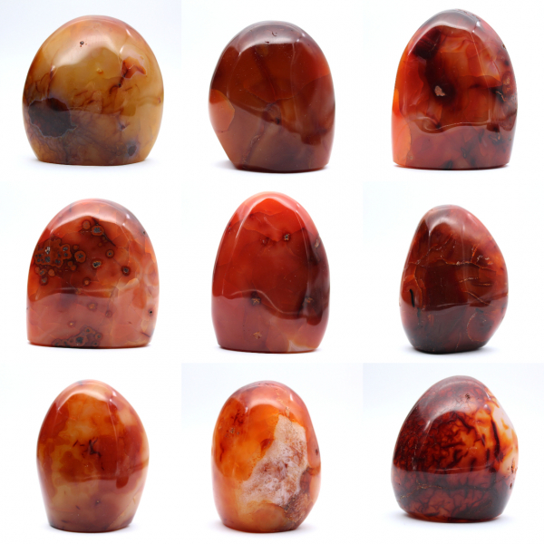 Polished Carnelian Small Piece - Decorative Mineral Specimen (Madagascar)