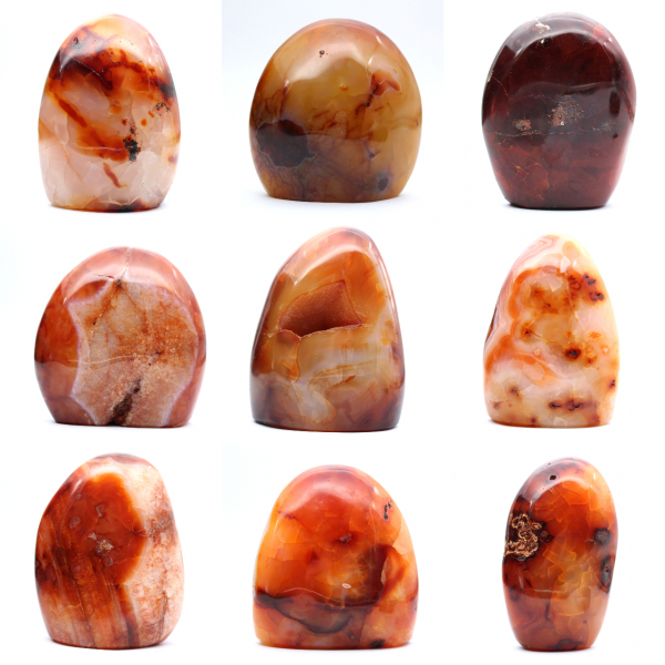 Polished Carnelian Small Piece - Decorative Mineral Specimen (Madagascar)