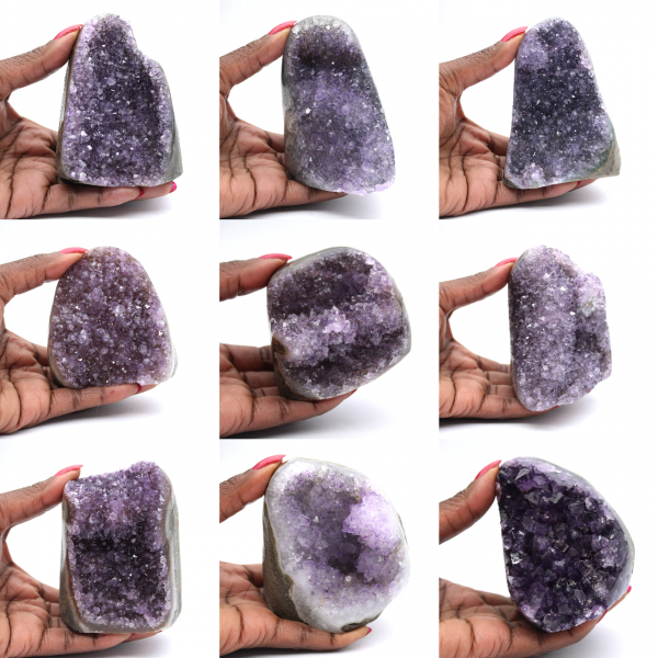 Amethyst Geode from Brazil: Genuine Collectible Specimen