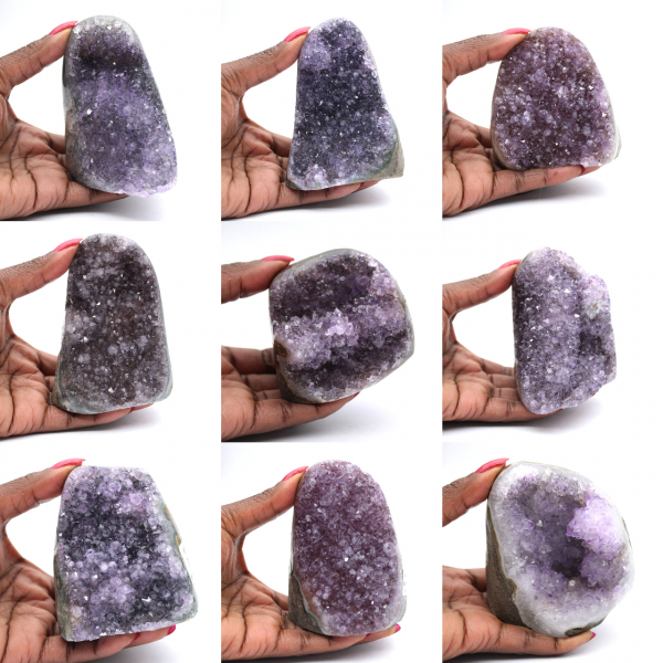 Amethyst Geode from Brazil: Genuine Collectible Specimen