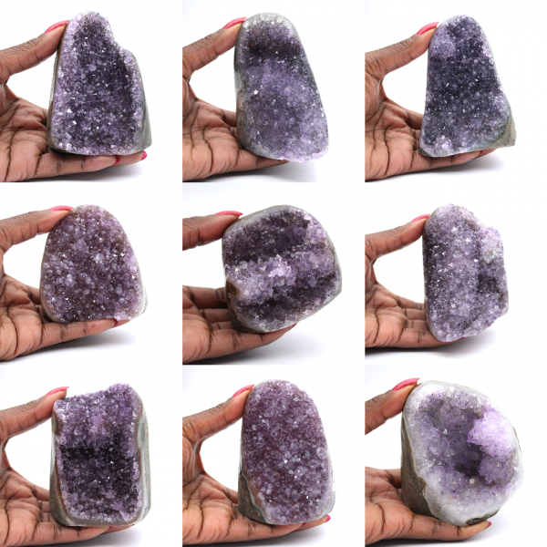 Amethyst Geode from Brazil: Genuine Collectible Specimen