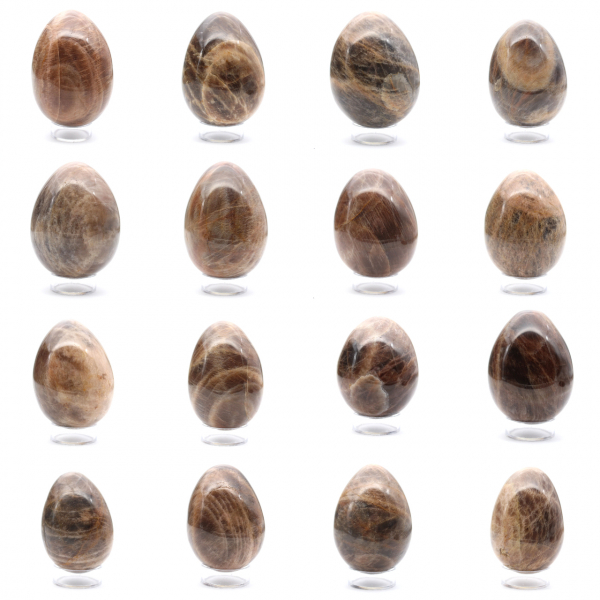 Black Moonstone - Microcline Egg 455g