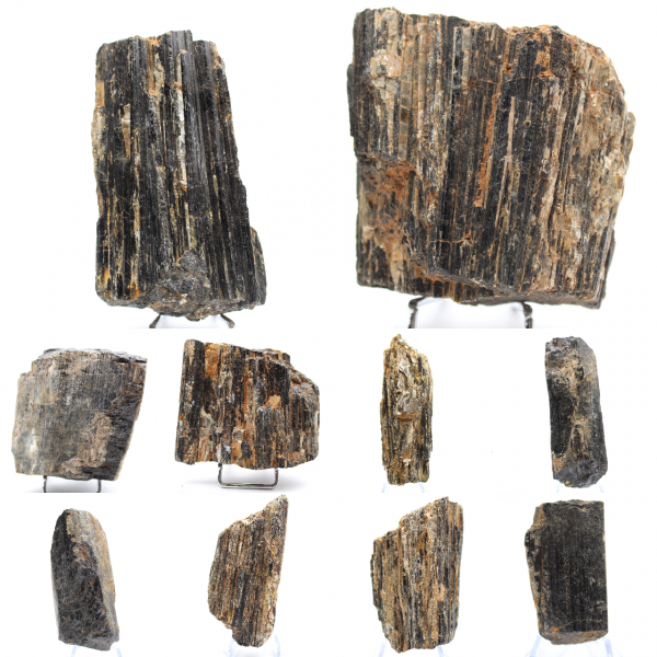 Raw Black Tourmaline Specimen - Origin Madagascar