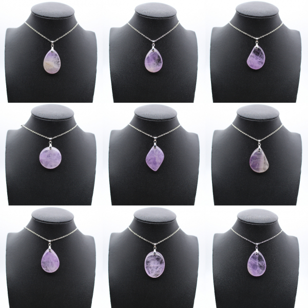Amethyst Pendant - Pure Mineral Jewelry
