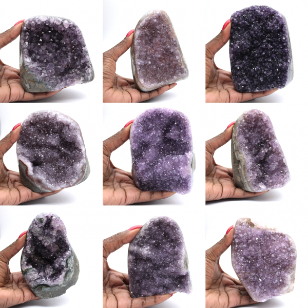 Amethyst Druse of Brilliance – Natural Stone Collection