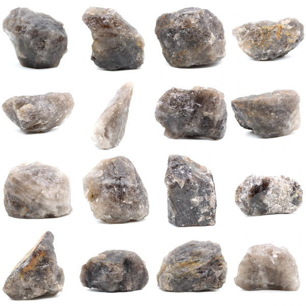 Raw smoky quartz from Madagascar