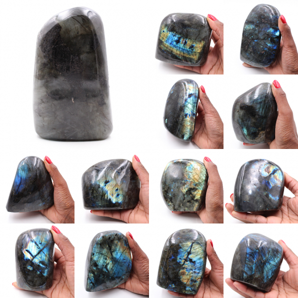 Labradorite decoration stone