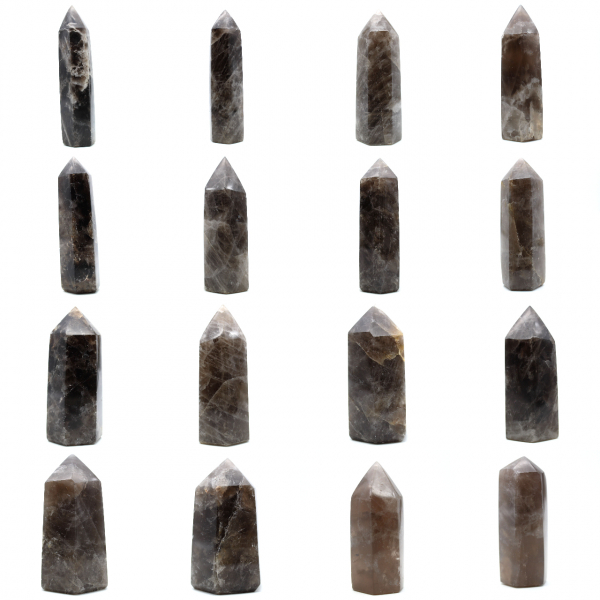 Polished Smoky Quartz Prism Polished Smoky Quartz Prism