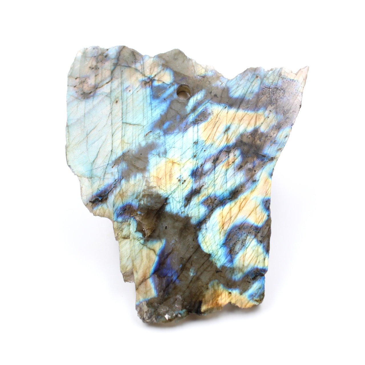 Labradorite free form polished pendant
