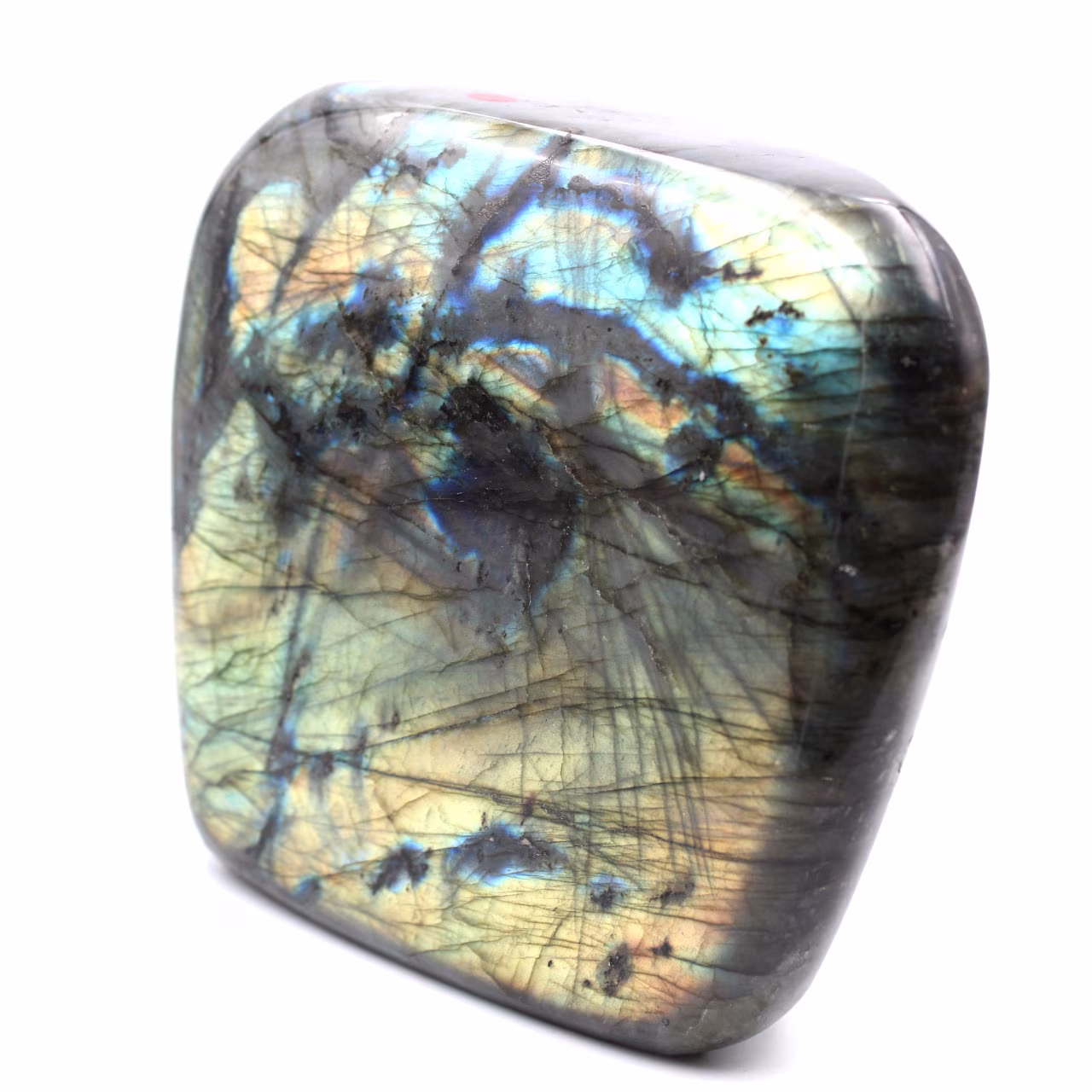 Large yellow labradorite orange free form 2 kilo