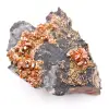 Vanadinite crystals on gangue - 0