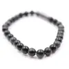 Obsidian bracelet 6 mm - 0