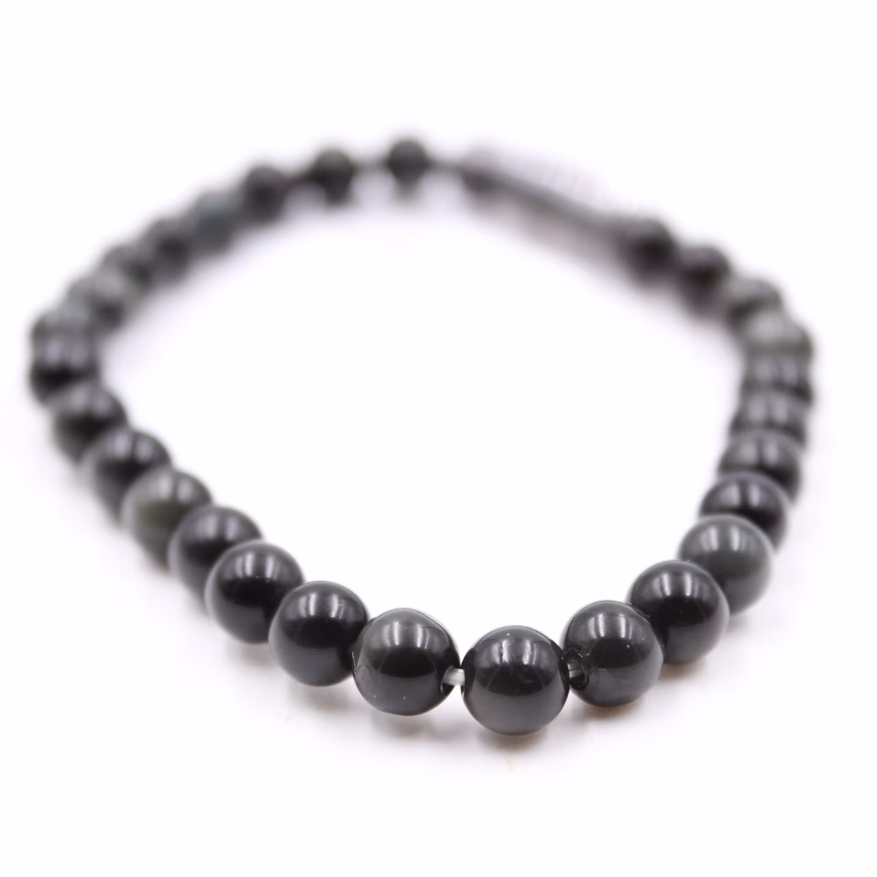 Obsidian bracelet 6 mm