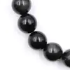 Obsidian bracelet 12 mm - 3