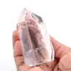 Prism of polished rock crystal - 0