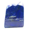Stone block of lapis Lazuli abstract ornamental shape - 0