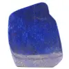 Stone block of lapis Lazuli abstract ornamental shape - 0