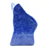 Stone block of lapis Lazuli abstract ornamental shape - 0