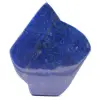 Stone block of lapis Lazuli abstract ornamental shape - 0