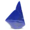 Stone block of lapis Lazuli abstract ornamental shape - 0