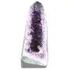 Amethyst geode with crystal of calcite - 0