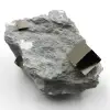 Pyrite cubes on gangue of Navajun Spain - 0