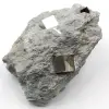 Pyrite cubes on gangue of Navajun Spain - 0