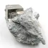 Pyrite cubes on gangue of Navajun Spain - 0