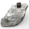 Pyrite cubes on gangue of Navajun Spain - 0