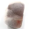Quartz crystals on polished agate - 0