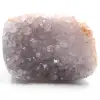 Quartz crystals on polished agate - 0