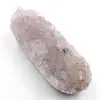Quartz crystals on polished agate - 0