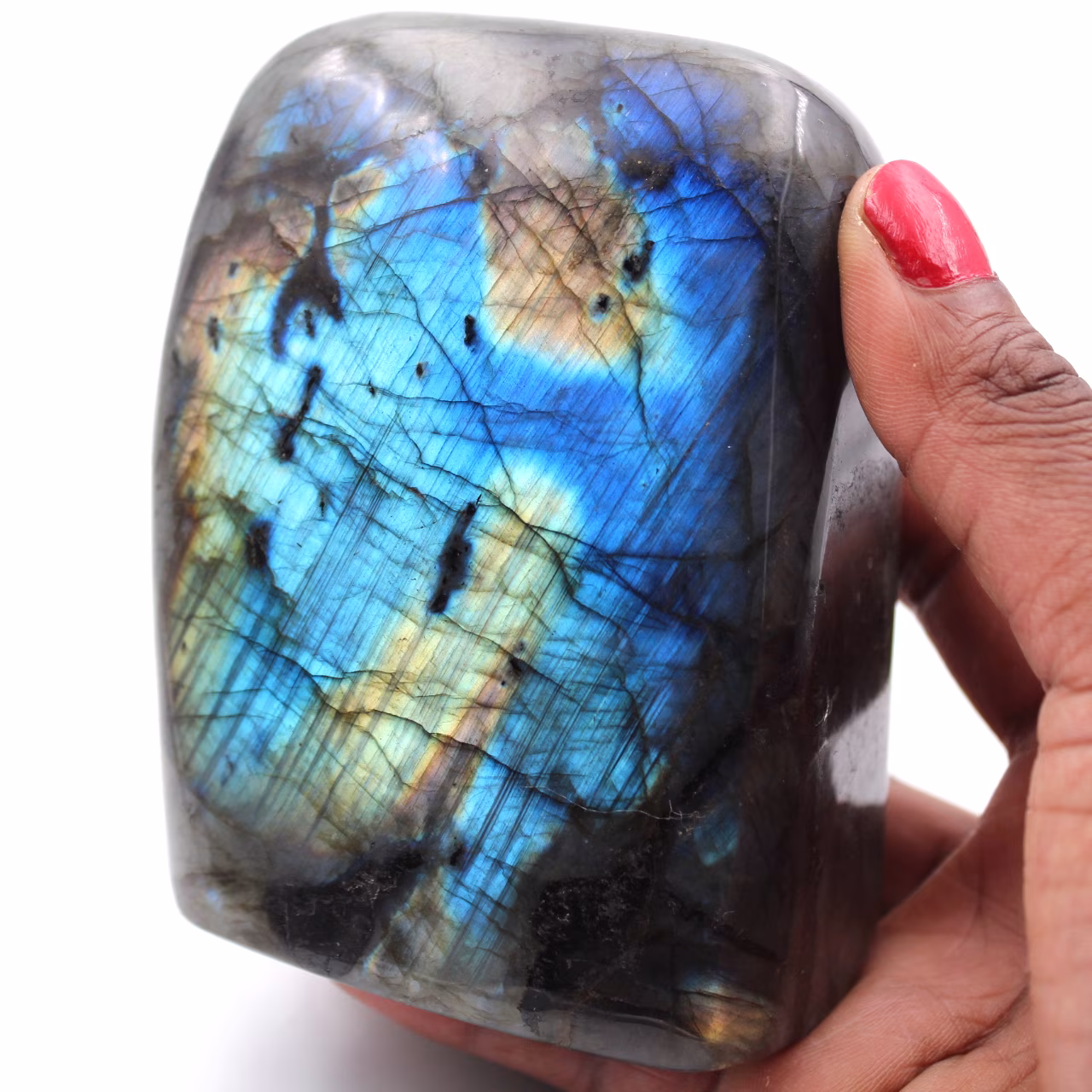 Labradorite stone free form ornament