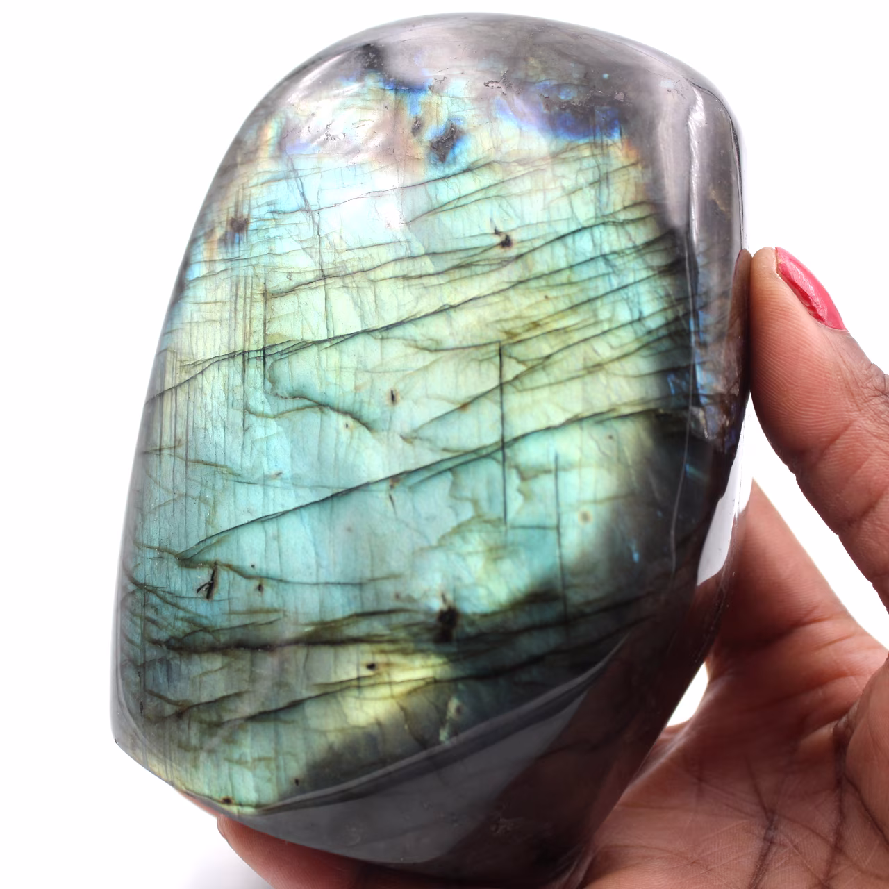 Labradorite stone free form ornament