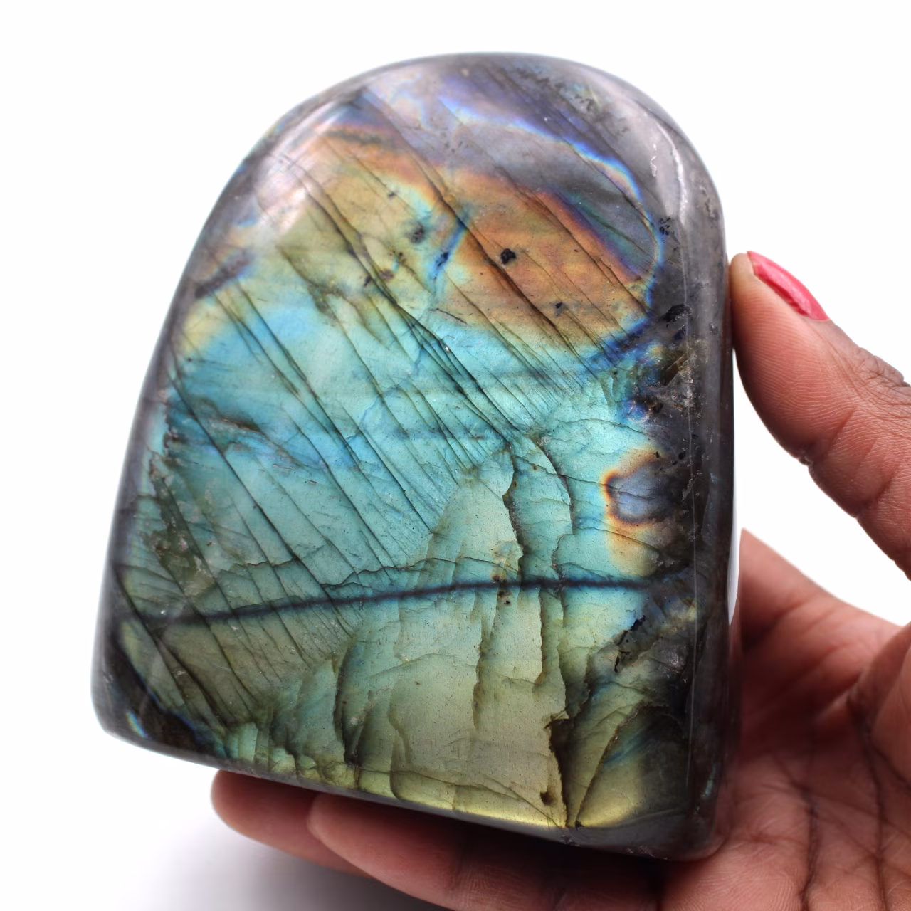 Labradorite stone free form ornament