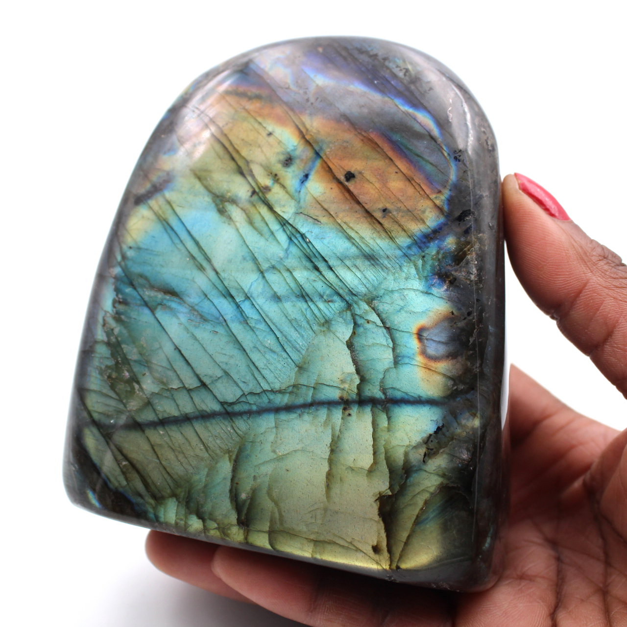 Labradorite stone free form ornament