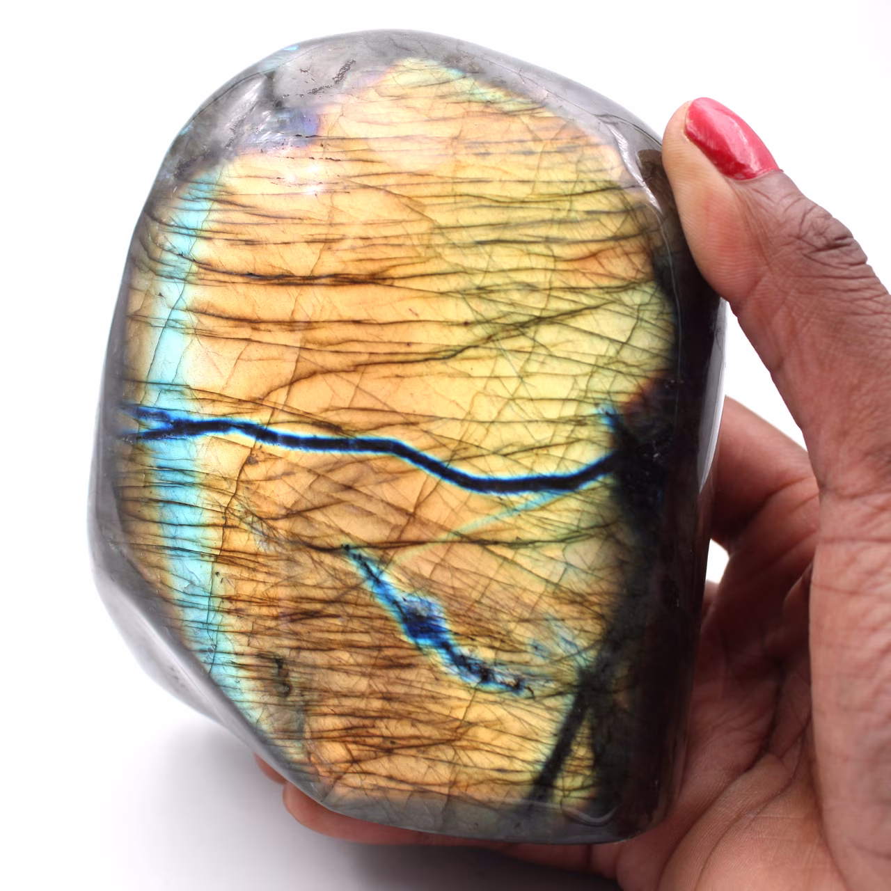 Labradorite stone free form ornament