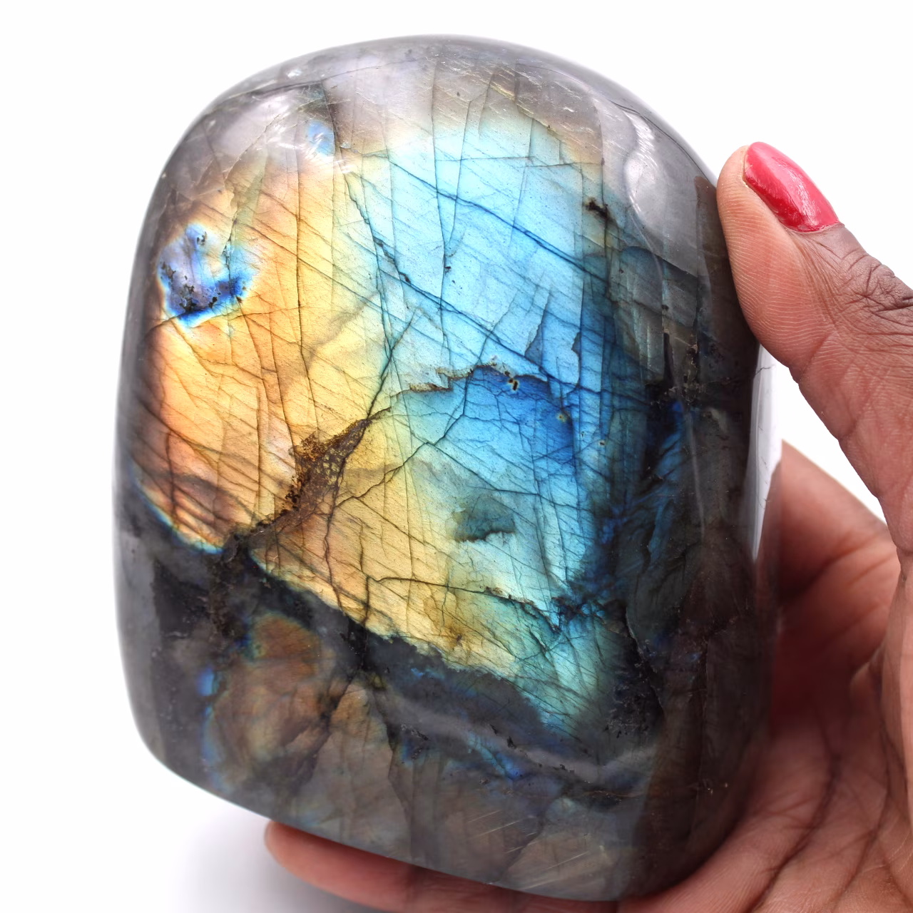 Labradorite stone free form ornament