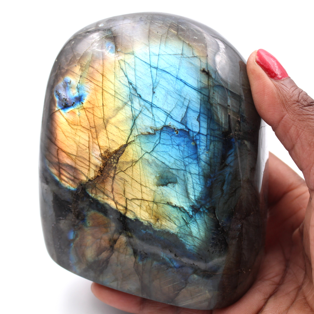 Labradorite stone free form ornament
