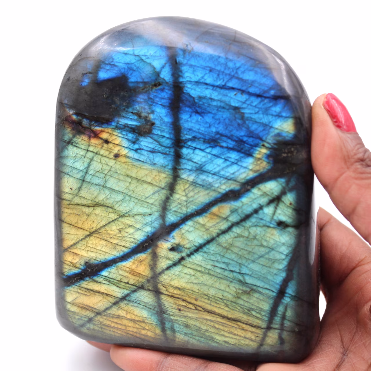 Labradorite stone free form ornament