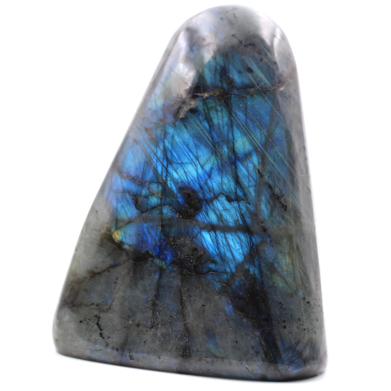 Labradorite stone block for decoration and collection