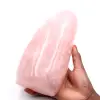 Free form of red rose quartz - 0