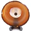 Brazilian agate slice - 0
