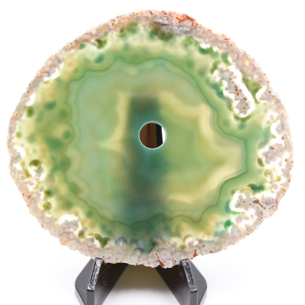 Brazilian agate slice
