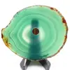 Brazilian agate slice - 0